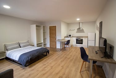 1 bed studio, Clare Street, Hockley, Nottingham, NG13BX - Image 1