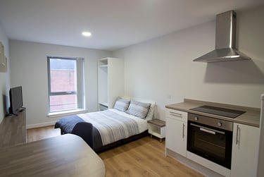 1 bed studio, Clare Street, Hockley, Nottingham, NG13BX - Image 1