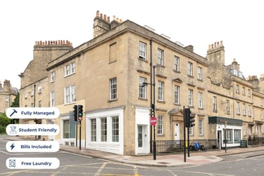 1 bed studio, Monmouth Street, City Centre, Bath, BA12AP - Image 1