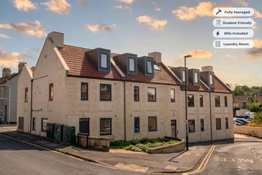 1 bed studio, Livingstone Road, Twerton, Bath, BA23PQ - Image 1