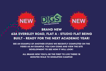 2 bed flat, Eversley Road, Sketty, Swansea, SA29DE - Image 1