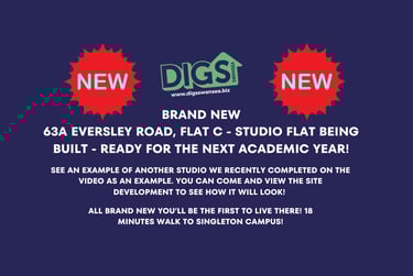 1 bed flat, Eversley Road, Sketty, Swansea, SA29DE - Image 1