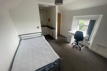 1 bed studio, Finsbury Terrace, Brynmill, Swansea, SA20AH - Image 3