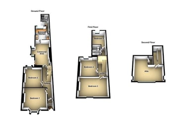 6 bed house, Russell Street, City Centre, Swansea, SA14HR - Image 15