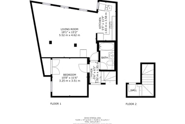 1 bed flat, 123 Queens Rd, Southwark, London, SE152EZ - Image 12