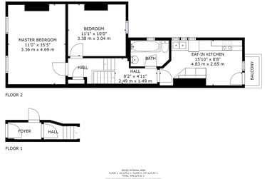 2 bed flat, Nutcroft Road, Peckham, London, SE151AG - Image 9