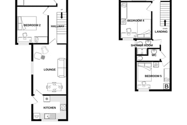 5 bed house, Tullock Street, Plasnewydd, Cardiff, CF243LU - Image 10