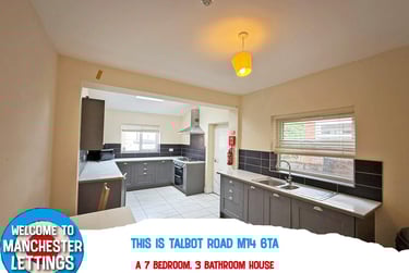 7 bed house, Talbot Road, Fallowfield, Manchester, M146TA - Image 1