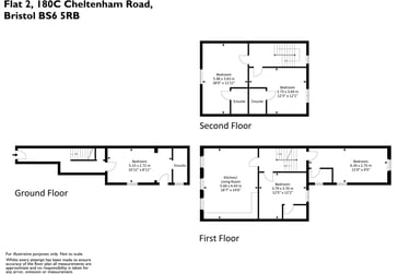 5 bed flat, Cheltenham Road, Cotham, Bristol, BS65RB - Image 12