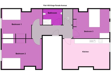 3 bed flat, Kings Parade Avenue, Redland, Bristol, BS82RE - Image 7