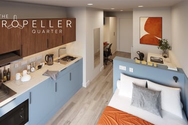 1 bed studio, Fairlawn Avenue, Filton, Bristol, BS344AB - Image 1