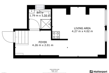 1 bed studio, College Road, Clifton, Bristol, BS83HX - Image 4
