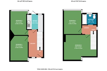 4 bed house, Oaklea Passage, City centre, Kingston, KT12AJ - Image 15