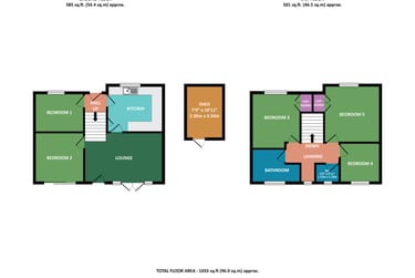 5 bed house, Hillside, Bevendean, Brighton, BN24TE - Image 15