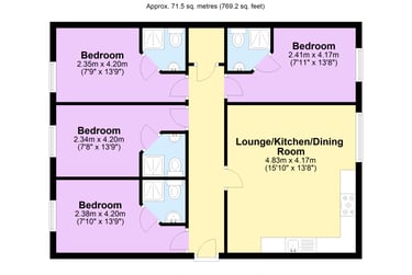 4 bed flat, Terry Road, Whitley village, Coventry, CV12BA - Image 15
