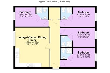 4 bed flat, Terry Road, Whitley village, Coventry, CV12BA - Image 15