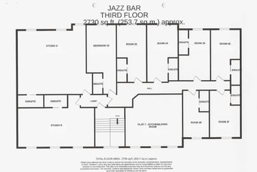 1 bed studio, 7 Tithebarn Street, City centre, Preston, PR11DL - Image 9