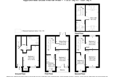 6 bed house, Nesbitt road, Near university, Brighton, BN24BL - Image 14