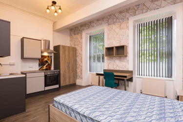 1 bed studio, Leazes Terrace, Newcastle Upon Tyne, Newcastle, NE14LY - Image 1