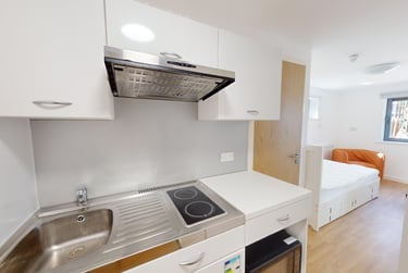 1 bed studio, Pitt Street, Newcastle Upon Tyne, Newcastle, NE45BF - Image 2