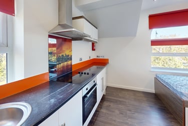 1 bed studio, Thornhill Crescent, Thornhill, Sunderland, SR27AD - Image 4