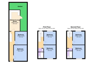 6 bed house, Egremont place, Kemp town, Brighton, BN20GA - Image 12