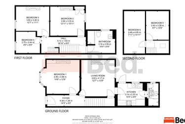 6 bed house, Bouverie Street, City Centre, Chester, CH14HE - Image 2