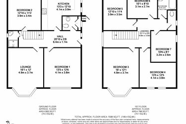 7 bed house, Kings rd, Winton, Bournemouth, BH37LD - Image 2