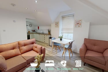 2 bed flat, 105-107 Portland Road, Arboretum, Nottingham, NG74FW - Image 5