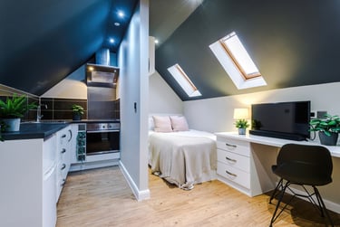 1 bed studio, Flat 17, 160 Upper New Walk, Highfields, Leicester, LE17QA - Image 4