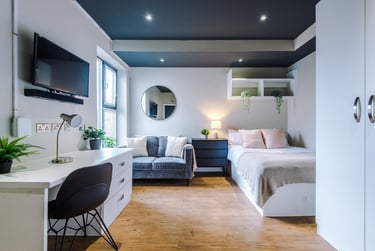 1 bed studio, Flat 12, 160 Upper New Walk, Highfields, Leicester, LE17QA - Image 1