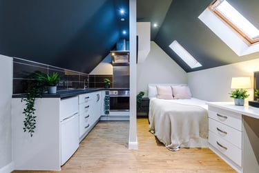 1 bed studio, Flat 17, 160 Upper New Walk, Highfields, Leicester, LE17QA - Image 1