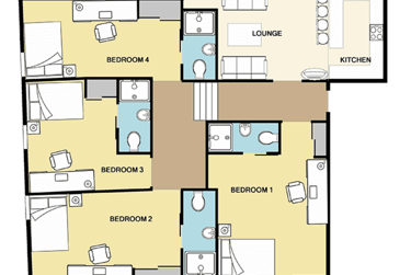 4 bed flat, Flat C The Clubhouse (students), Plymouth, PL46LD - Image 8