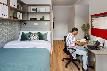 Private Bedroom - G02F at urbanest Victoria, 84-99 Thirleby Road, Westminster, London, SW1P1HH - Image 10