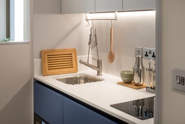 Cosy 1 Tyrolean Blue at Enclave Croydon, 23 College Road, Croydon, London, CR01NN - Image 3