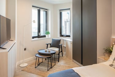 Cosy 1 Scandi Minimalism at Enclave Croydon, 23 College Road, Croydon, London, CR01NN - Image 2