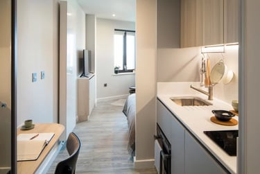 Cosy 2 Scandi Minimalism at Enclave Croydon, 23 College Road, Croydon, London, CR01NN - Image 5