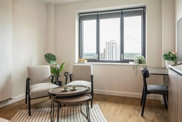 Roomy 1 Mid-century Modern at Enclave Croydon, 23 College Road, Croydon, London, CR01NN - Image 5