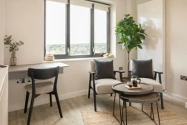 Roomy 3 Scandi Minimalism  at Enclave Croydon, 23 College Road, Croydon, London, CR01NN - Image 2