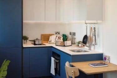 Roomy 2 Tyrolean Blue at Enclave Croydon, 23 College Road, Croydon, London, CR01NN - Image 5