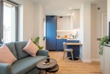 Roomy 2 Tyrolean Blue at Enclave Croydon, 23 College Road, Croydon, London, CR01NN - Image 2