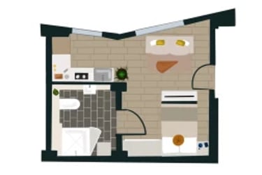 Roomy 2 Scandi Minimalism at Enclave Croydon, 23 College Road, Croydon, London, CR01NN - Image 1