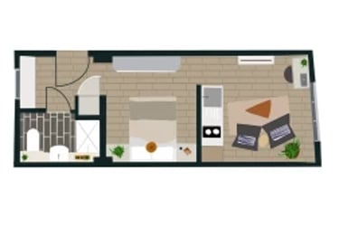 Roomy 3 Scandi Minimalism  at Enclave Croydon, 23 College Road, Croydon, London, CR01NN - Image 1