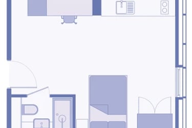 Comfy 4 Premium at The Storehouse, Central Road, City Centre, Leeds, LS16BX - Image 1