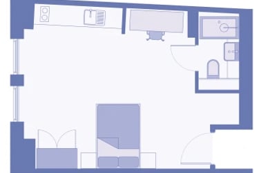 Roomy 3 at The Storehouse, Central Road, City Centre, Leeds, LS16BX - Image 1