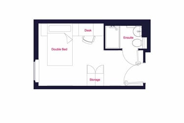 Platinum Ensuite at Arbury Court, 173 Kingston Road, New Malden, Kingston, KT33SS - Image 8