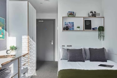 Silver En-suite at 41 Castle Street, 41 Castle Street, De Montfort University, Leicester, LE15AX - Image 1