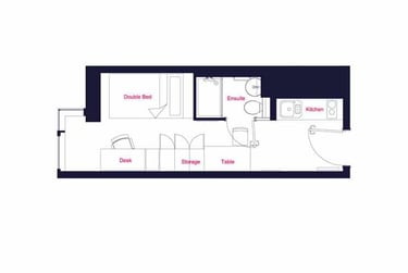 Bronze Studio at Arbury Court, 173 Kingston Road, New Malden, Kingston, KT33SS - Image 8