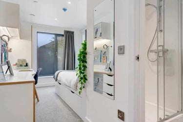 Gold En-suite at 27 Magdalen Street, 27 Magdalen Street, New Town, Colchester, CO12ZT - Image 4