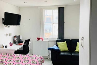 1 bed house, Extra Large Studio, Demontfort Street, Highfields, Leicester, LE17GW - Image 5